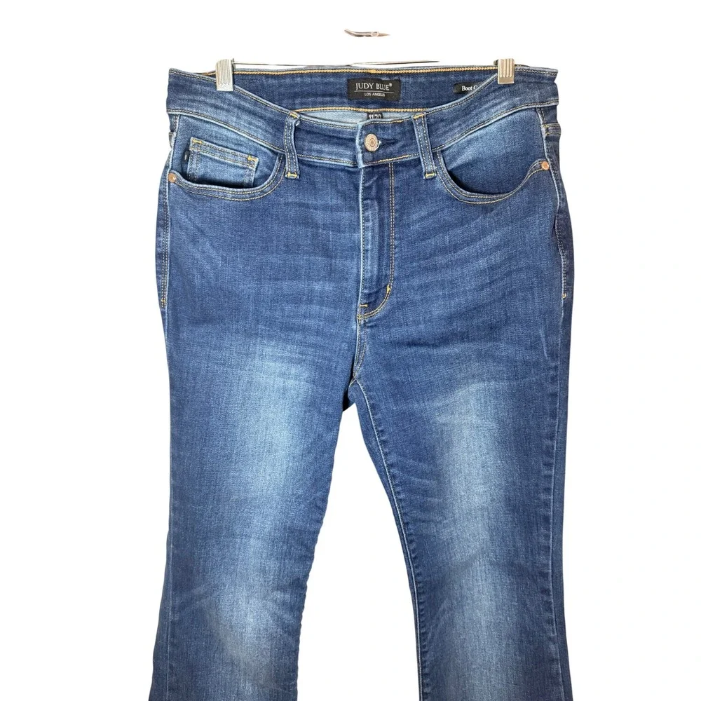 Judy Blue Boot Cut Jeans Dark Blue Size 11/30‎